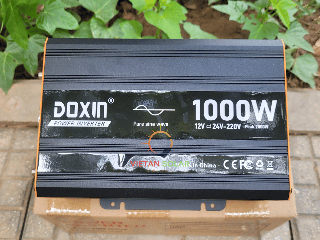 Kích điện 12v lên 220v sin chuẩn 1000w doxin